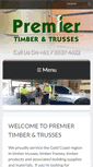 Mobile Screenshot of premiertimber.com.au